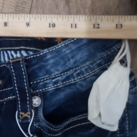 Rock Revival Women's 26 Skinny Jen Embellished Embroidered Distressed NWT - Picture 9 of 12